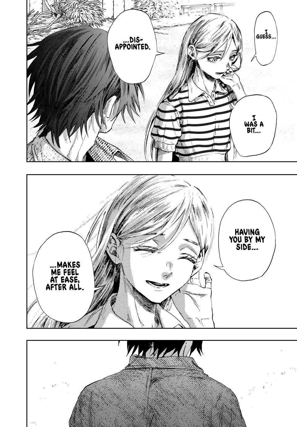 Kaoru Hana wa Rin to Saku Chapter 137 page 18 - Chapter 137: Back at That Beach