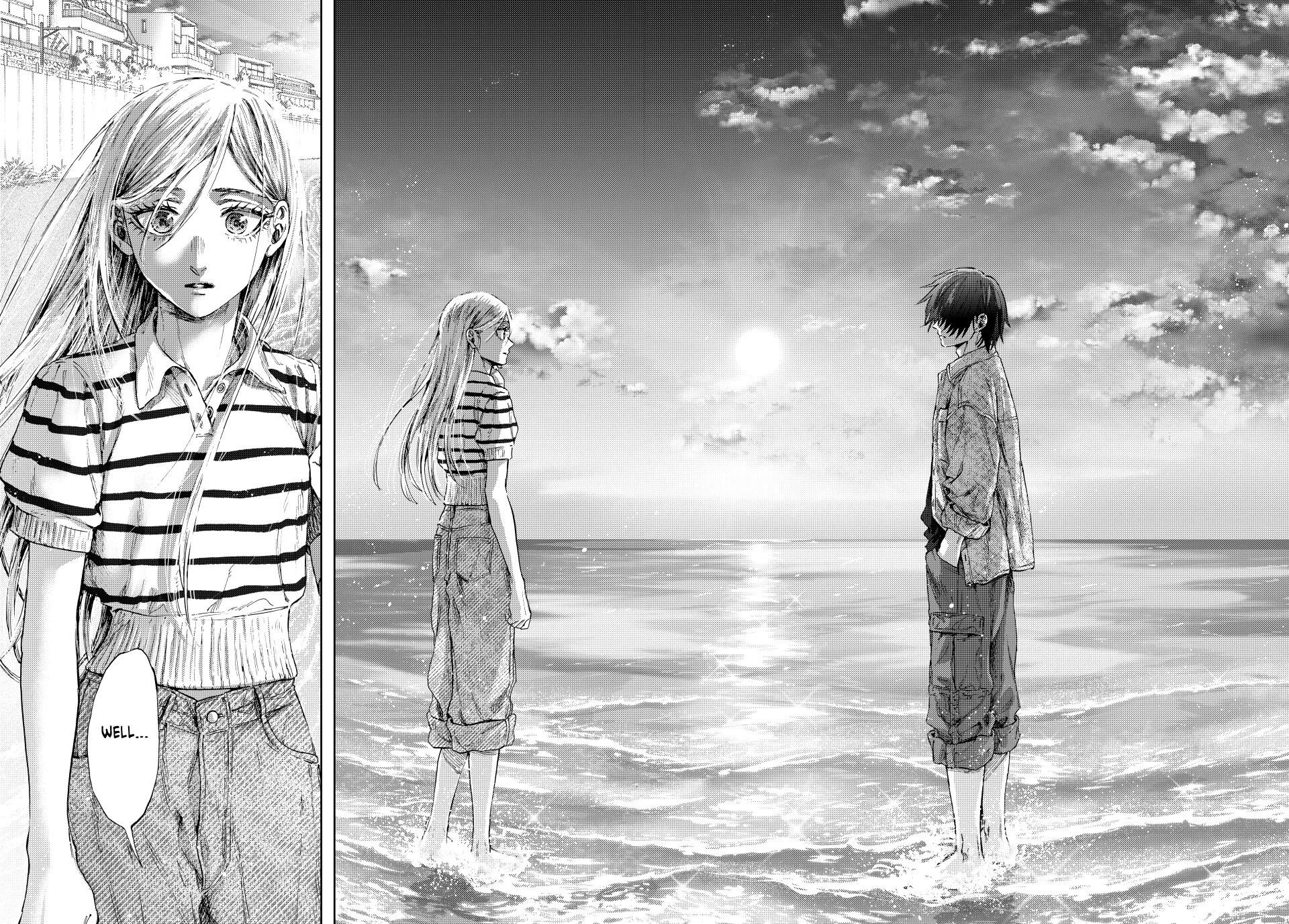 Kaoru Hana wa Rin to Saku Chapter 137 page 20 - Chapter 137: Back at That Beach