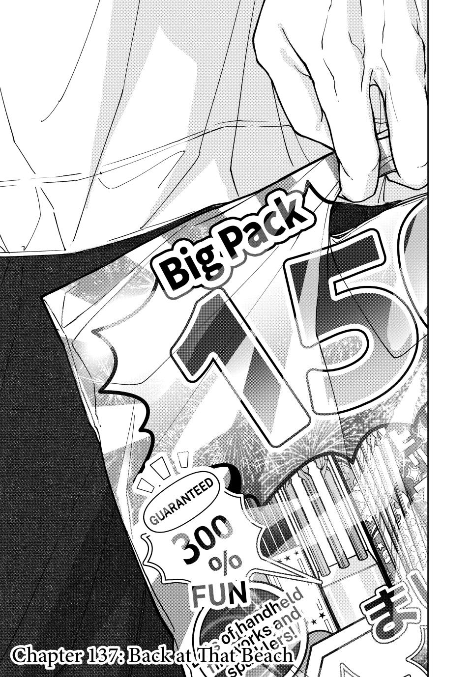 Kaoru Hana wa Rin to Saku Chapter 137 page 3 - Chapter 137: Back at That Beach