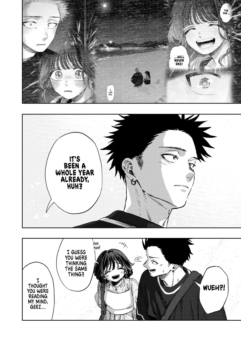 Kaoru Hana wa Rin to Saku Chapter 137 page 8 - Chapter 137: Back at That Beach