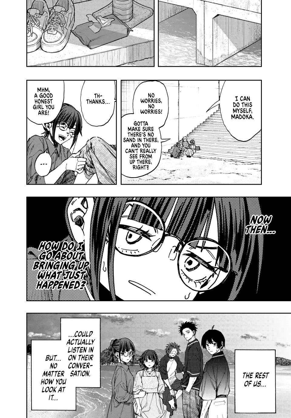 Kaoru Hana wa Rin to Saku Chapter 138 page 12 - Chapter 138: Pounding Feelings