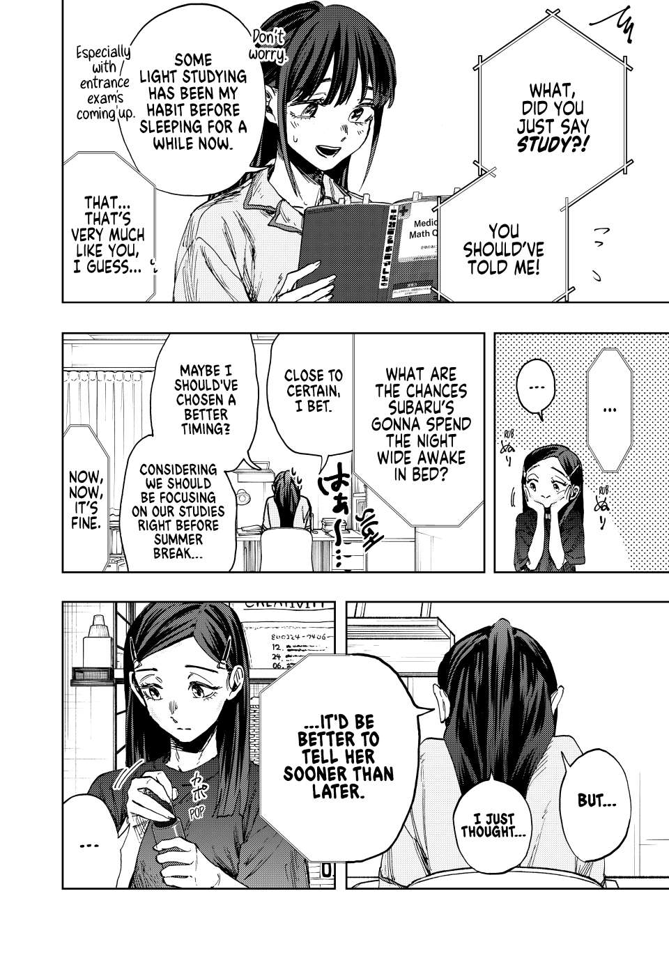 Kaoru Hana wa Rin to Saku Chapter 139 page 18 - Chapter 139: More Than Just A Friend