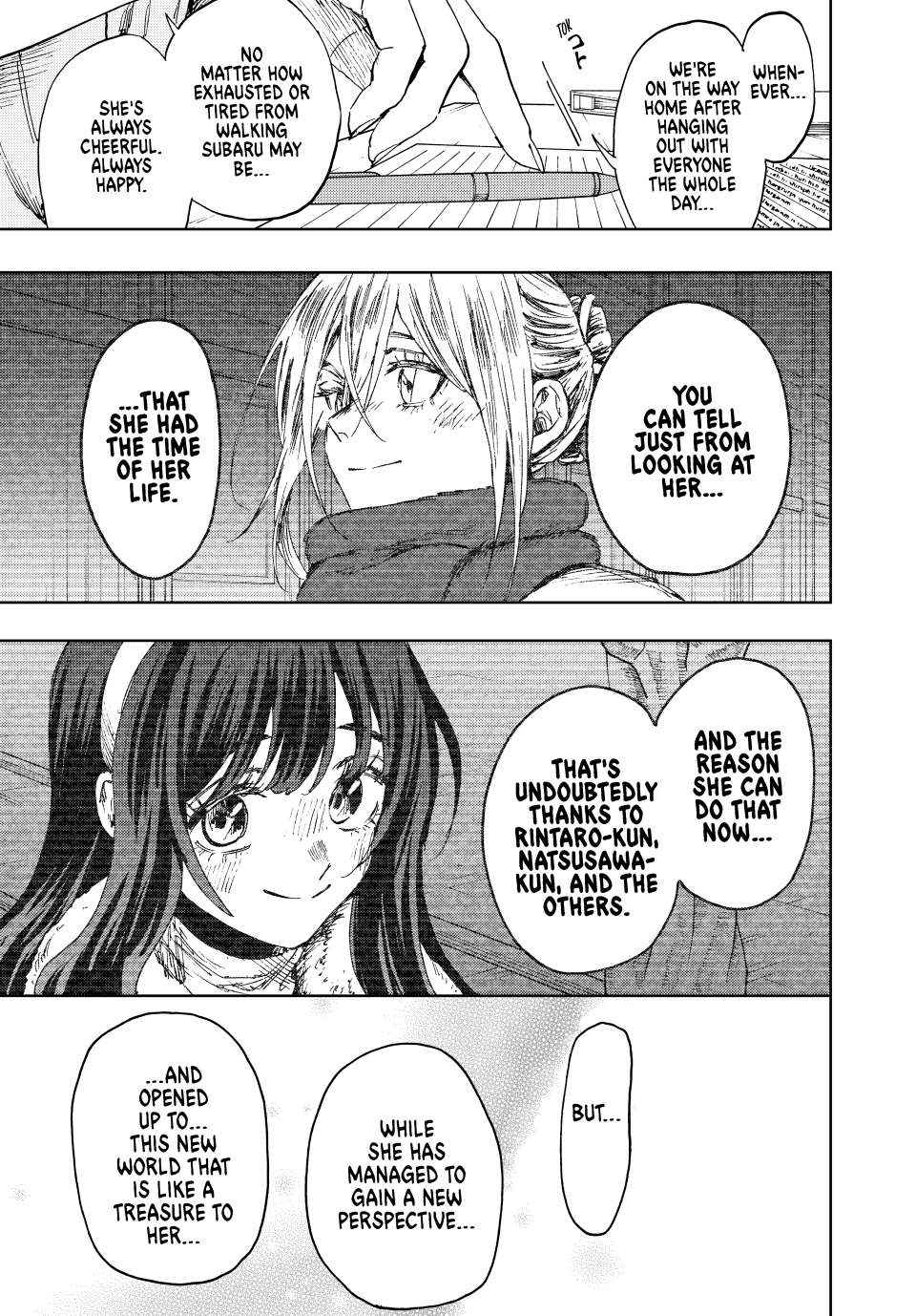 Kaoru Hana wa Rin to Saku Chapter 139 page 21 - Chapter 139: More Than Just A Friend