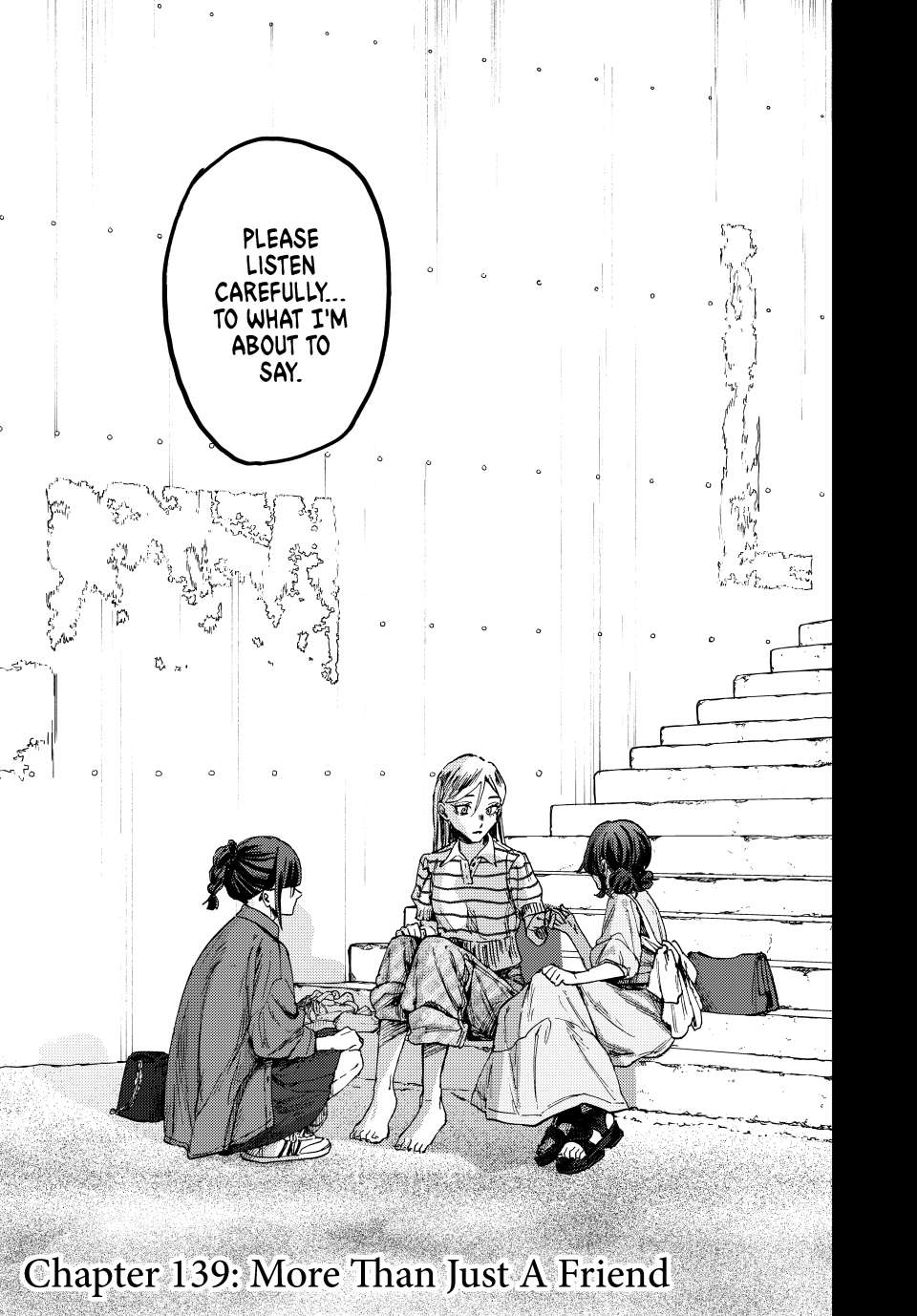 Kaoru Hana wa Rin to Saku Chapter 139 page 5 - Chapter 139: More Than Just A Friend