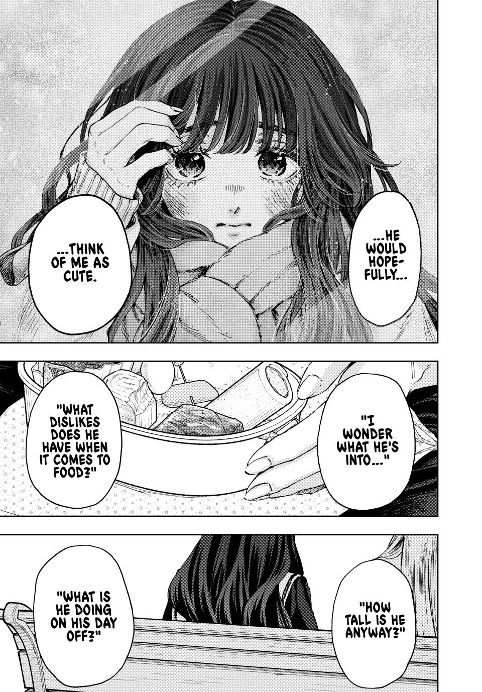 Kaoru Hana wa Rin to Saku Chapter 140 page 17 - Chapter 140: What Even Is Love?