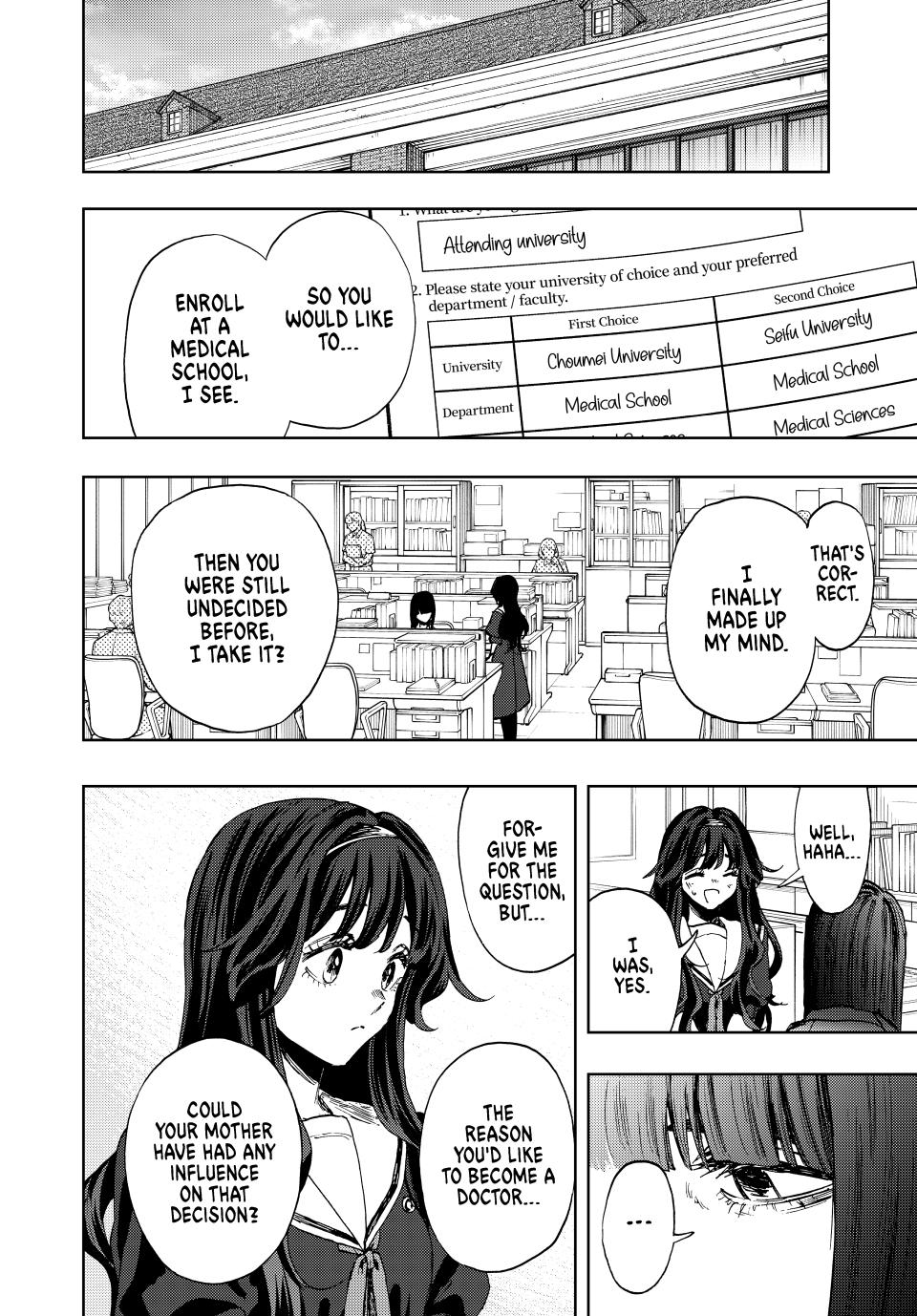 Kaoru Hana wa Rin to Saku Chapter 140 page 2 - Chapter 140: What Even Is Love?