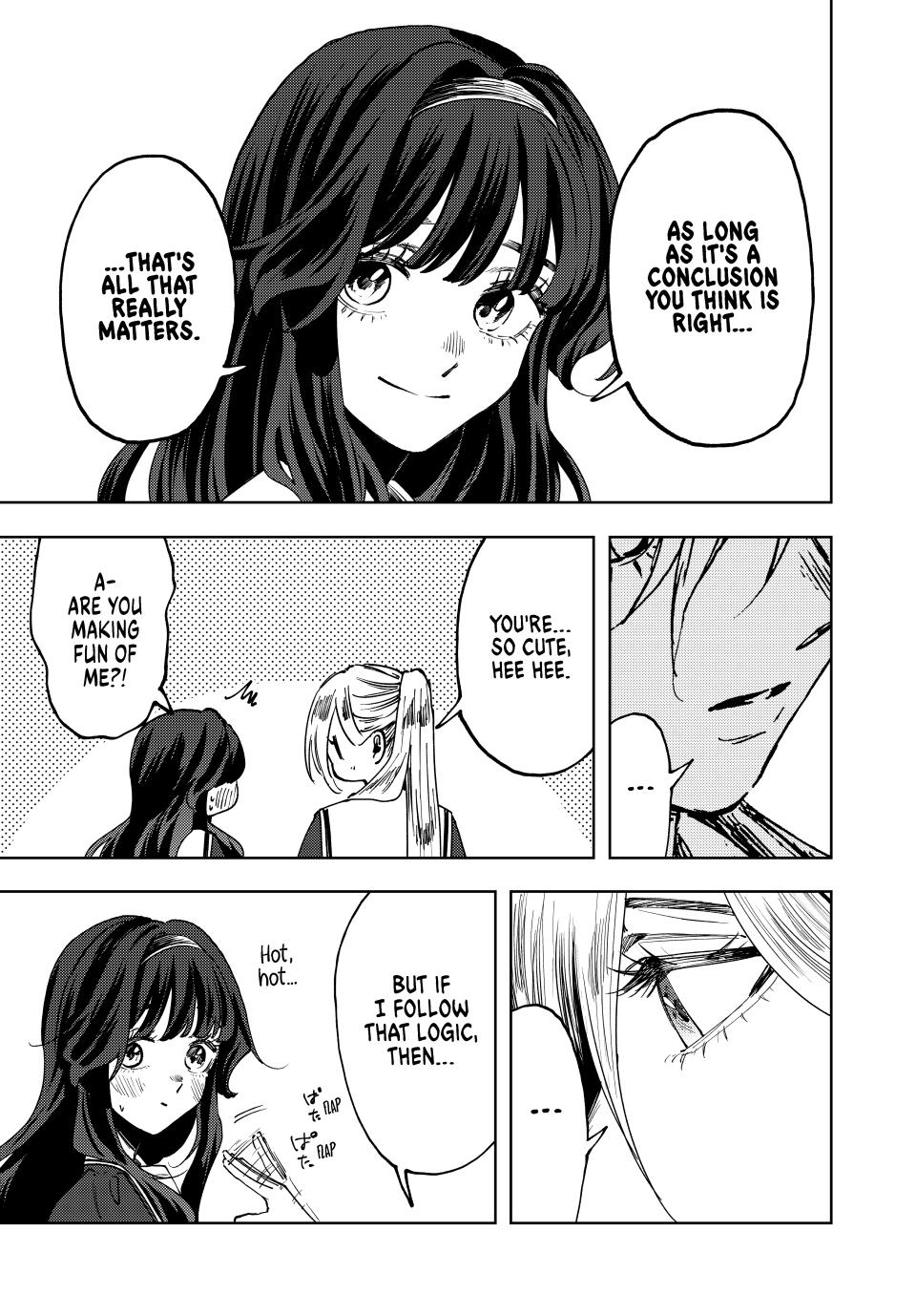 Kaoru Hana wa Rin to Saku Chapter 140 page 21 - Chapter 140: What Even Is Love?