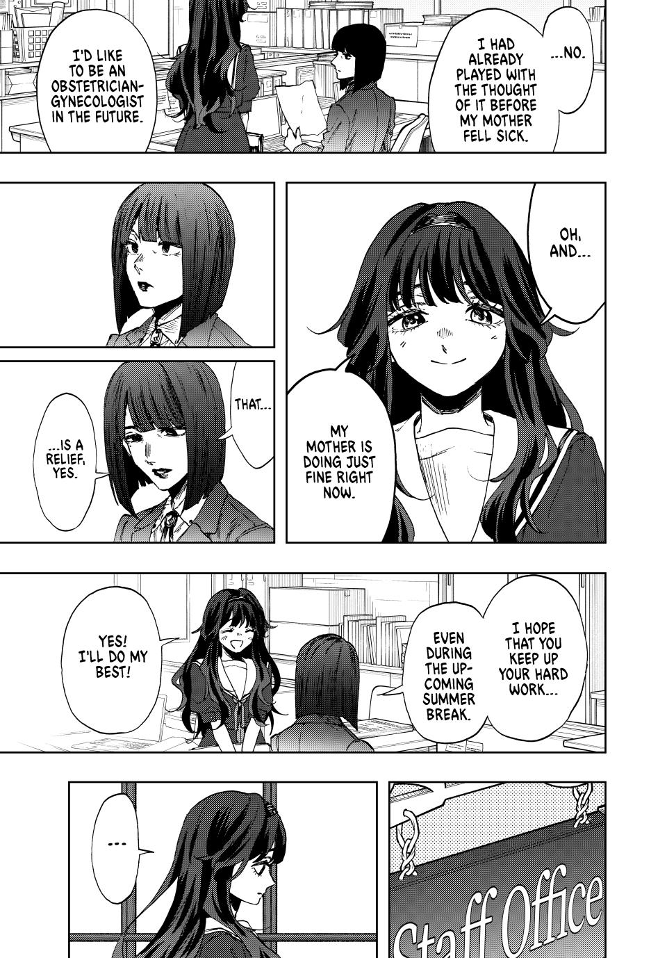 Kaoru Hana wa Rin to Saku Chapter 140 page 3 - Chapter 140: What Even Is Love?