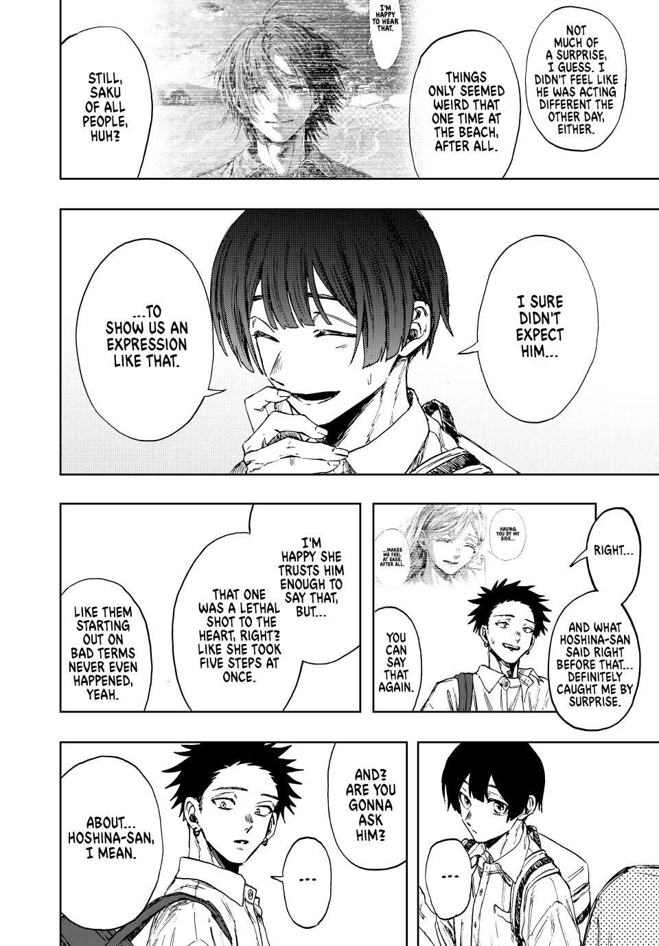 Kaoru Hana wa Rin to Saku Chapter 140 page 8 - Chapter 140: What Even Is Love?