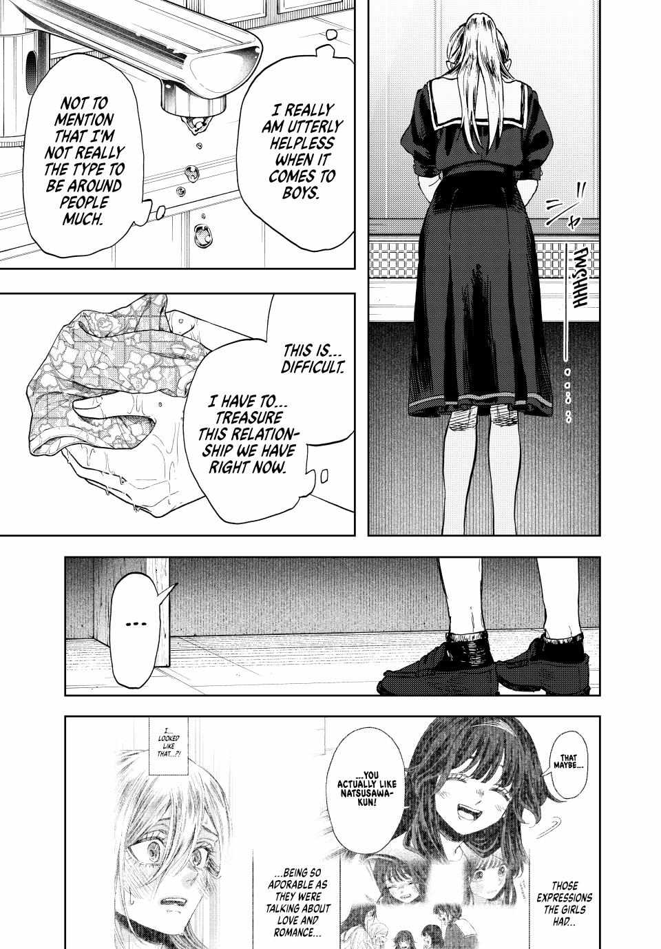 Kaoru Hana wa Rin to Saku Chapter 141 page 17 - Chapter 141: Words of Affection