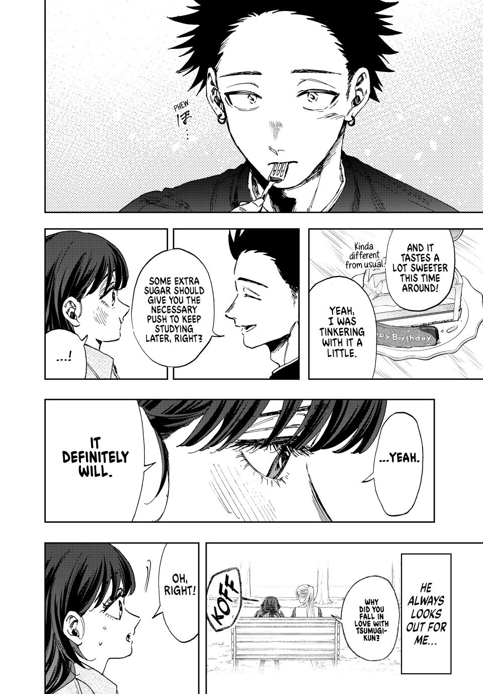 Kaoru Hana wa Rin to Saku Chapter 142 page 14 - Chapter 142: Visiting Kaoruko's Room
