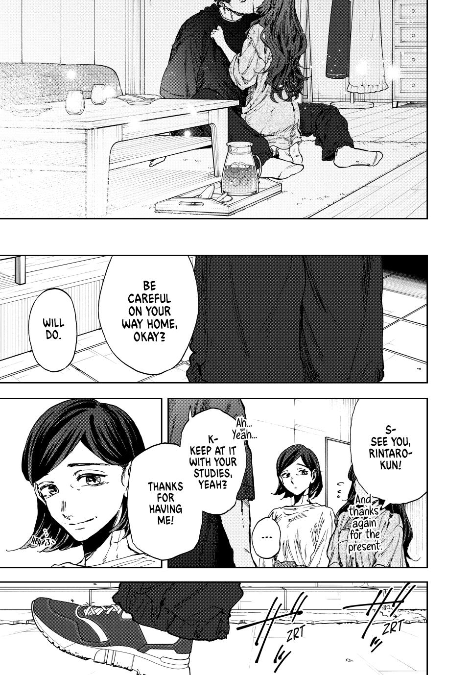 Kaoru Hana wa Rin to Saku Chapter 142 page 23 - Chapter 142: Visiting Kaoruko's Room