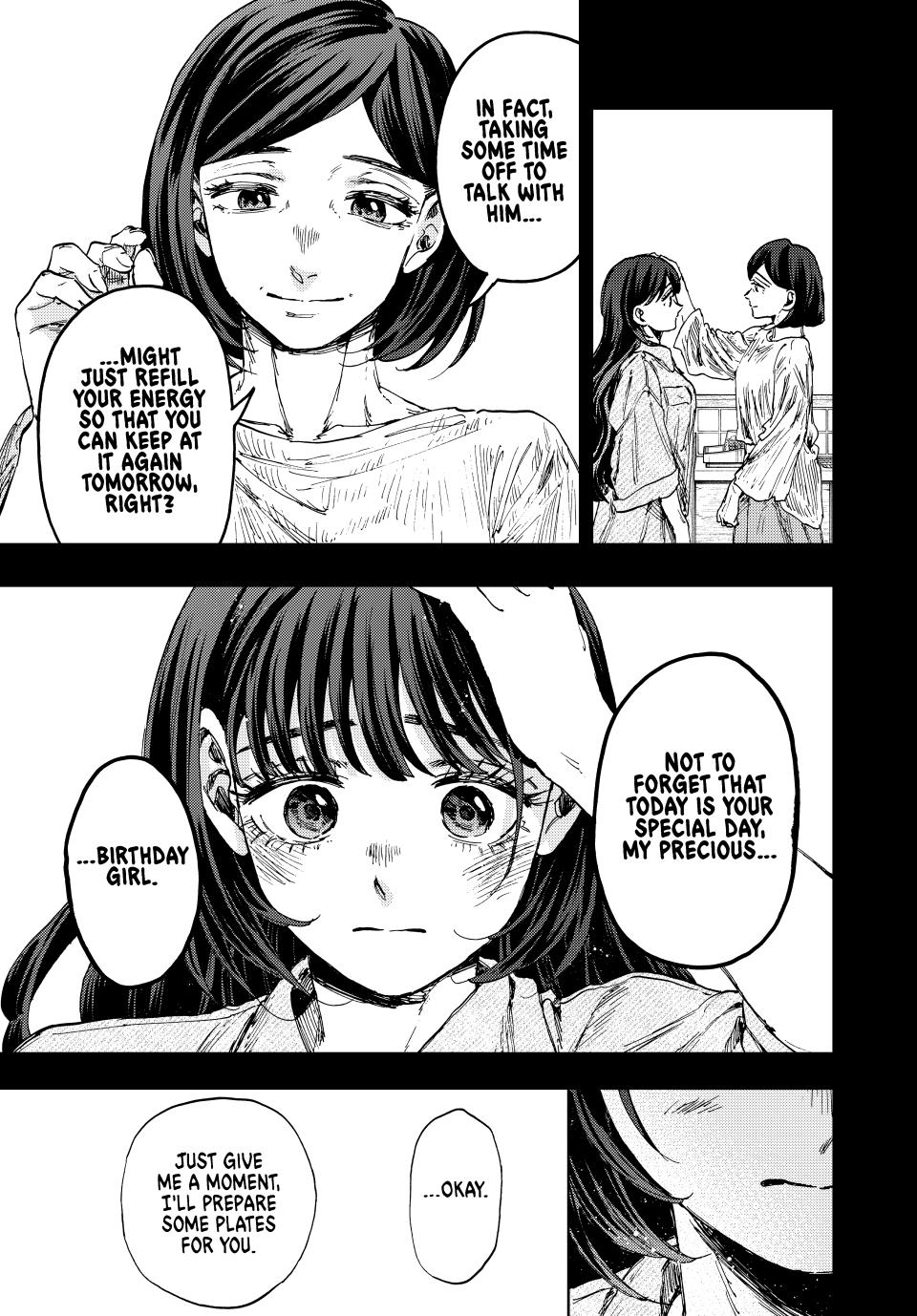 Kaoru Hana wa Rin to Saku Chapter 142 page 5 - Chapter 142: Visiting Kaoruko's Room