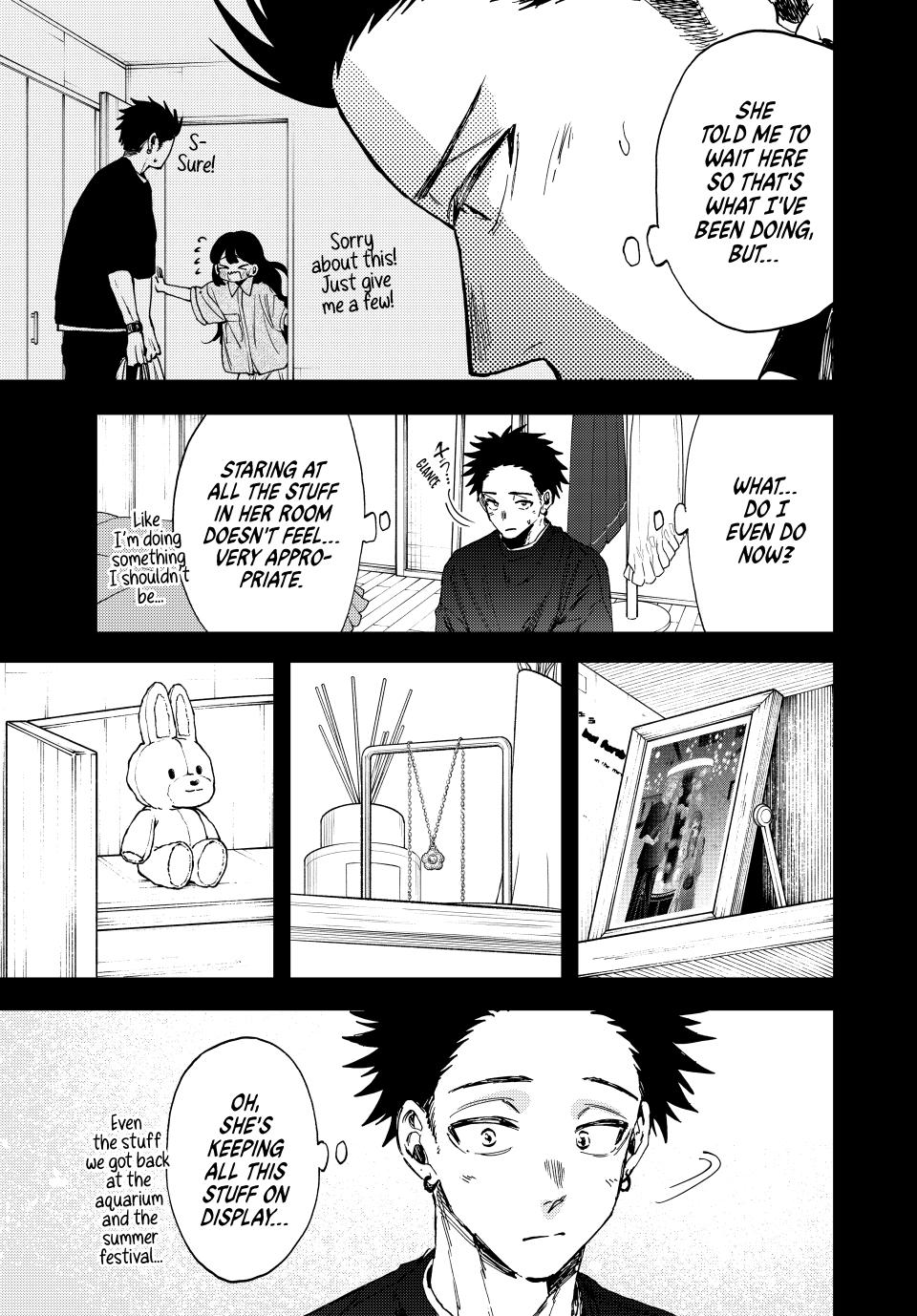 Kaoru Hana wa Rin to Saku Chapter 142 page 7 - Chapter 142: Visiting Kaoruko's Room