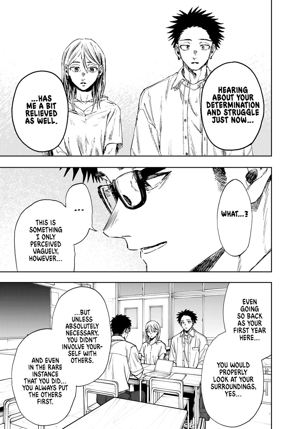 Kaoru Hana wa Rin to Saku Chapter 143 page 11 - Chapter 143: Parent-Teacher Meeting