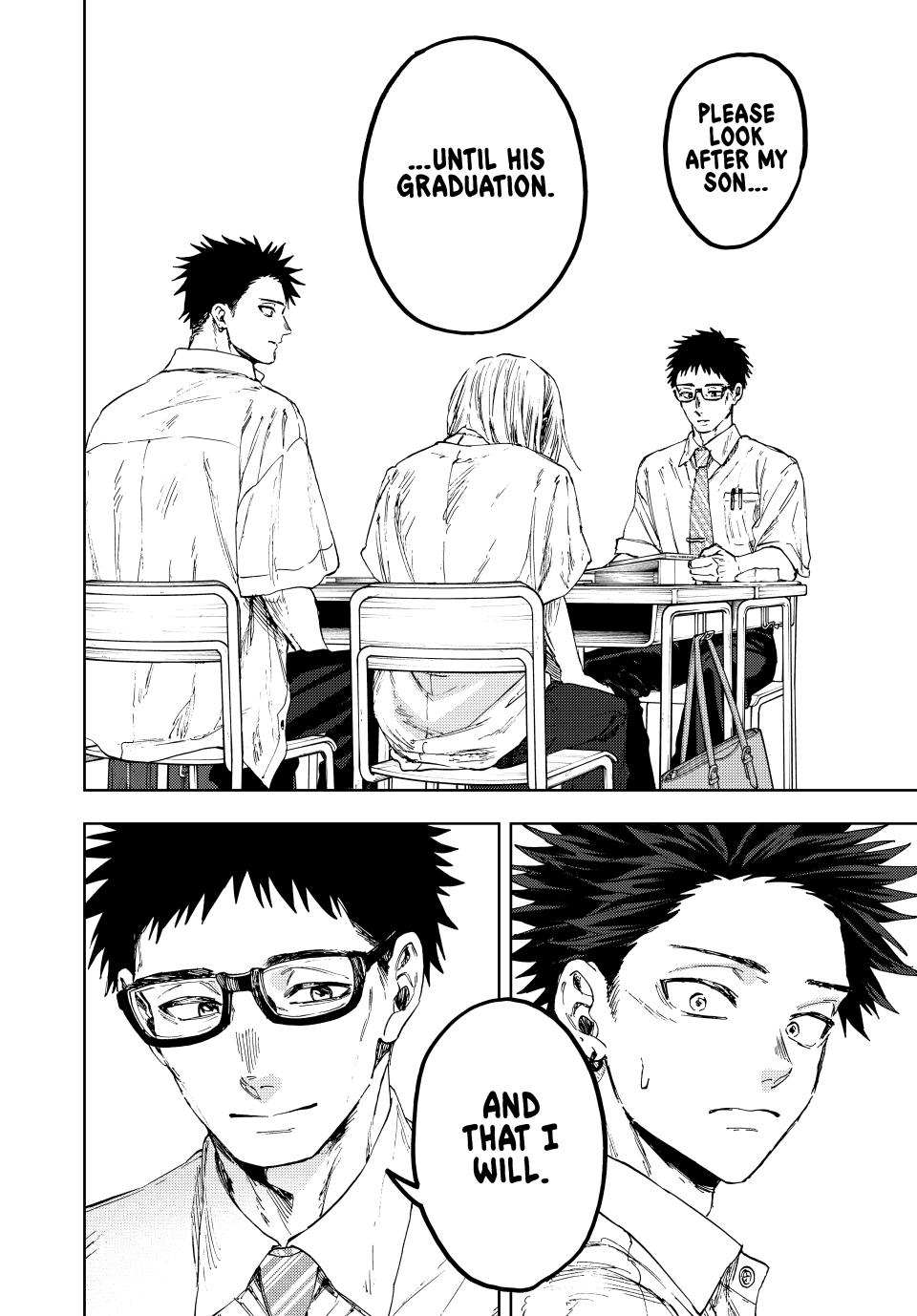 Kaoru Hana wa Rin to Saku Chapter 143 page 18 - Chapter 143: Parent-Teacher Meeting