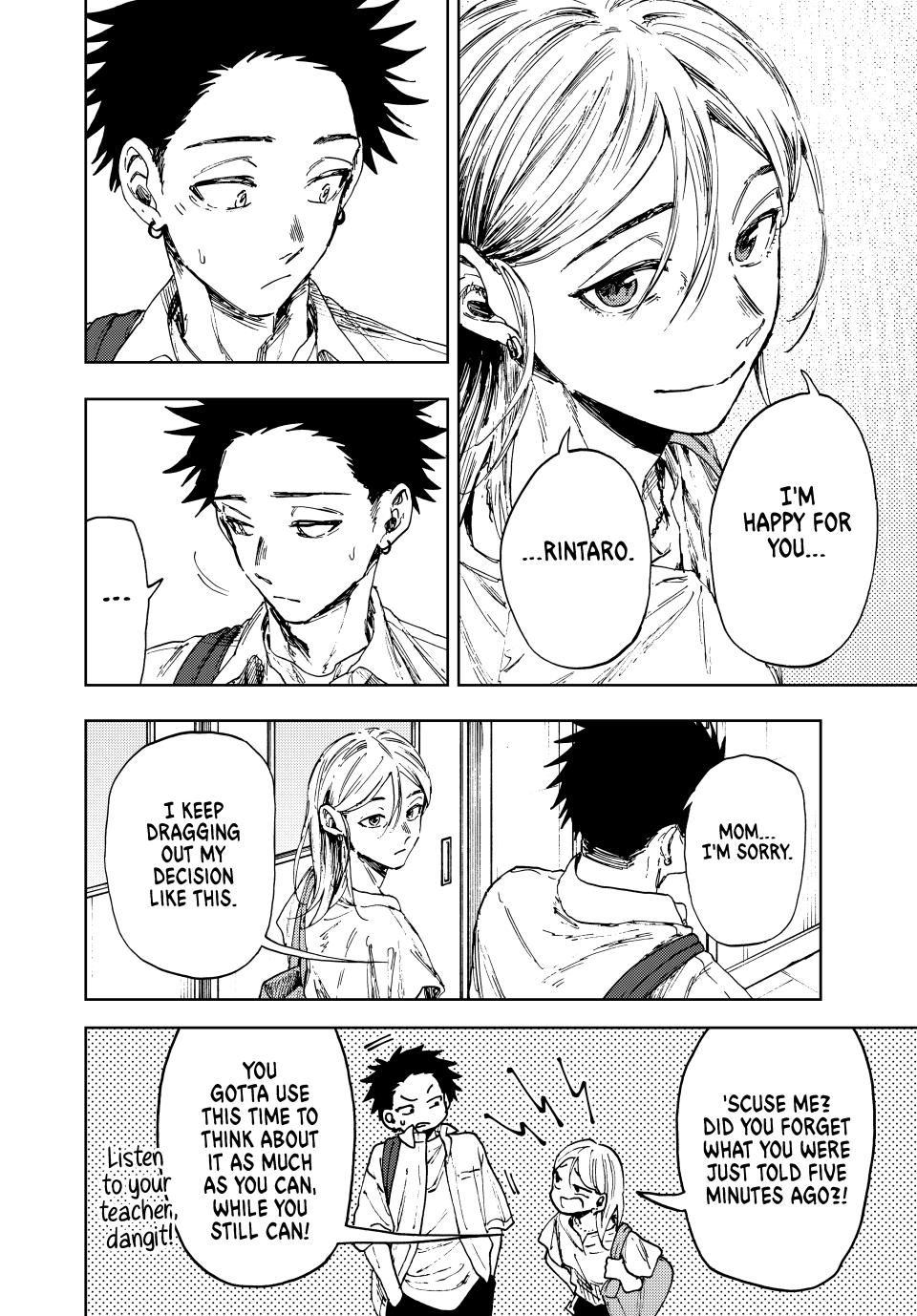 Kaoru Hana wa Rin to Saku Chapter 143 page 20 - Chapter 143: Parent-Teacher Meeting