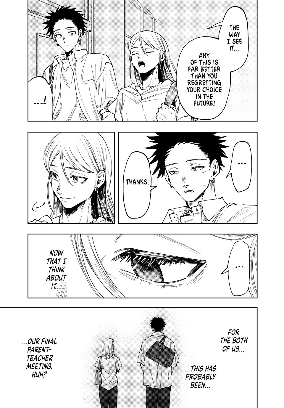 Kaoru Hana wa Rin to Saku Chapter 143 page 21 - Chapter 143: Parent-Teacher Meeting