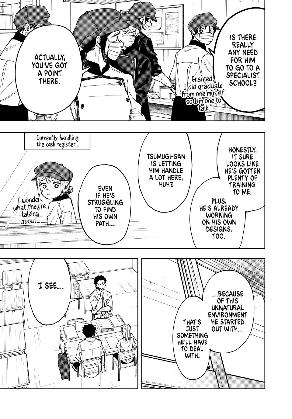Kaoru Hana wa Rin to Saku Chapter 143 page 7 - Chapter 143: Parent-Teacher Meeting