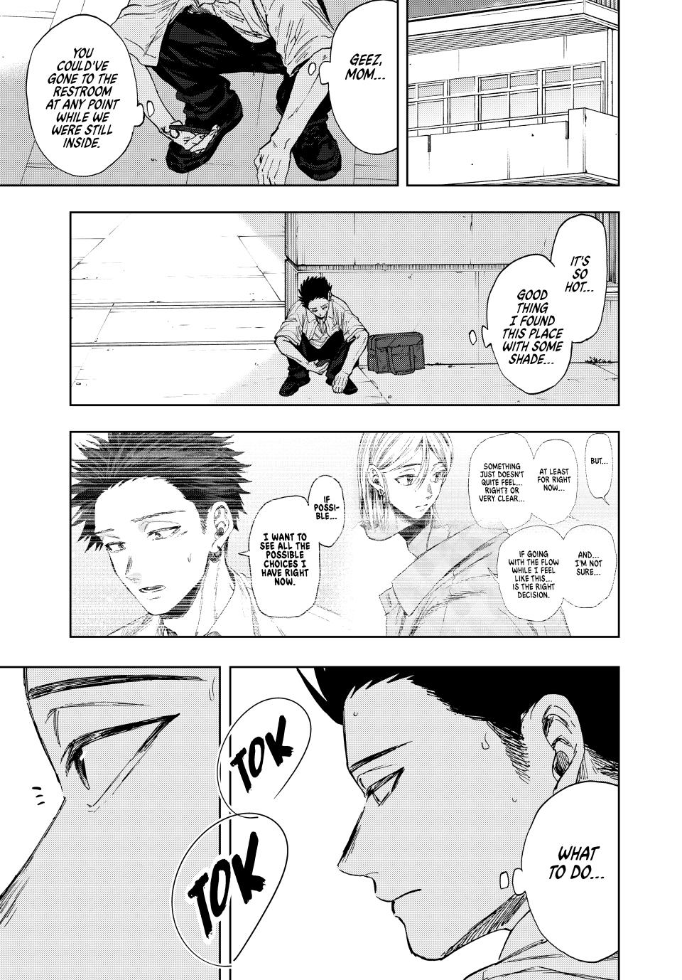 Kaoru Hana wa Rin to Saku Chapter 144 page 1 - Chapter 144: Rintaro's Summer Break