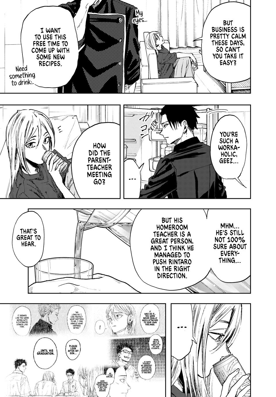 Kaoru Hana wa Rin to Saku Chapter 144 page 11 - Chapter 144: Rintaro's Summer Break