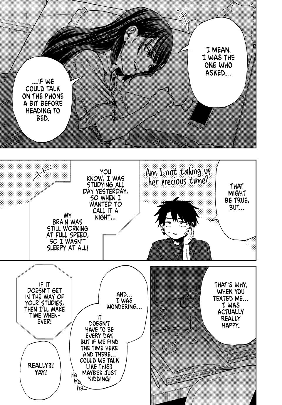 Kaoru Hana wa Rin to Saku Chapter 144 page 15 - Chapter 144: Rintaro's Summer Break