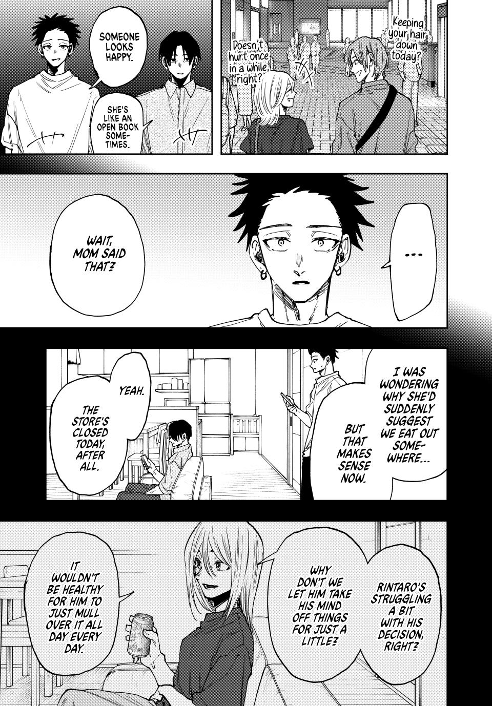 Kaoru Hana wa Rin to Saku Chapter 145 page 3 - Chapter 145: Rintaro's Path