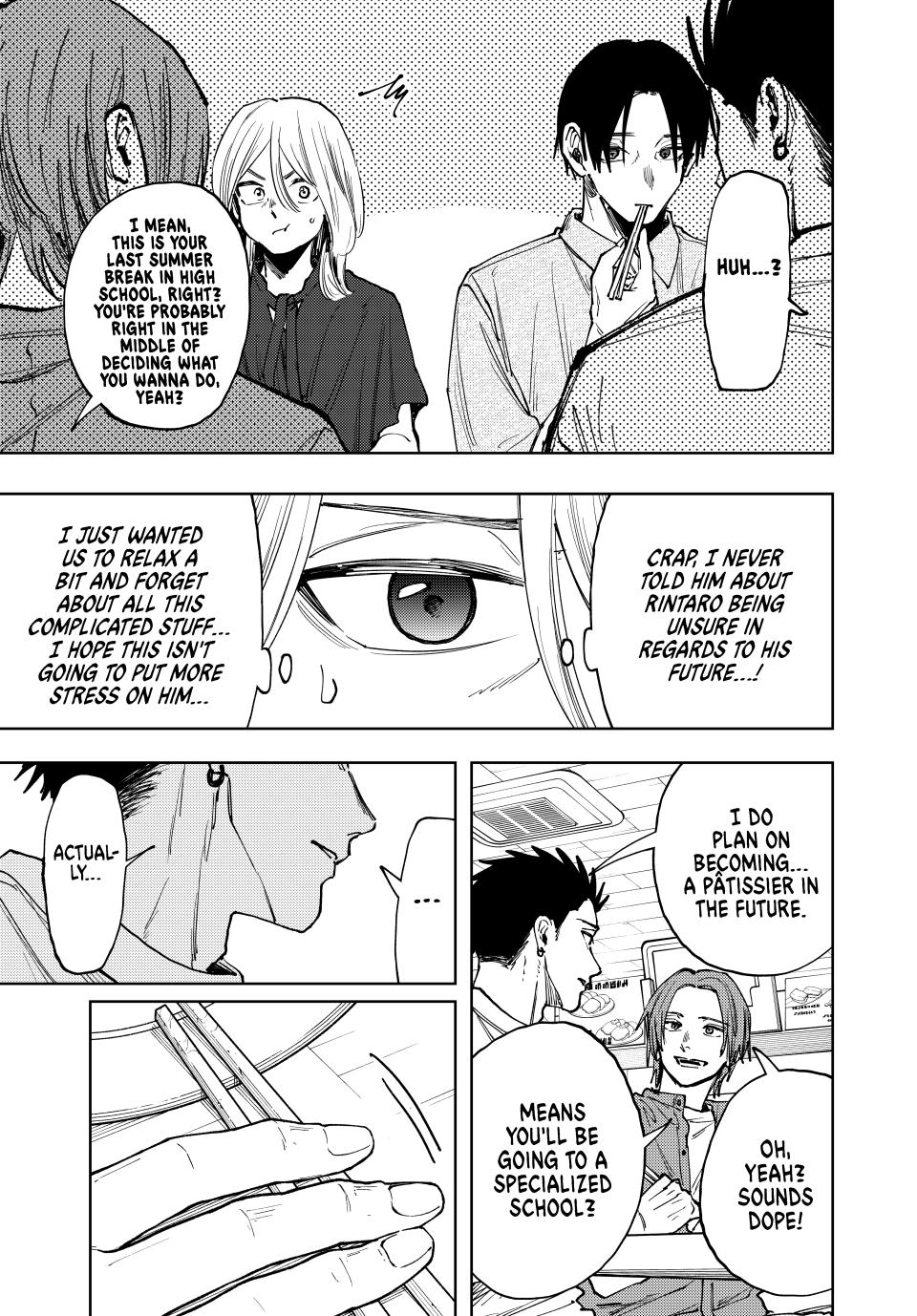 Kaoru Hana wa Rin to Saku Chapter 145 page 9 - Chapter 145: Rintaro's Path