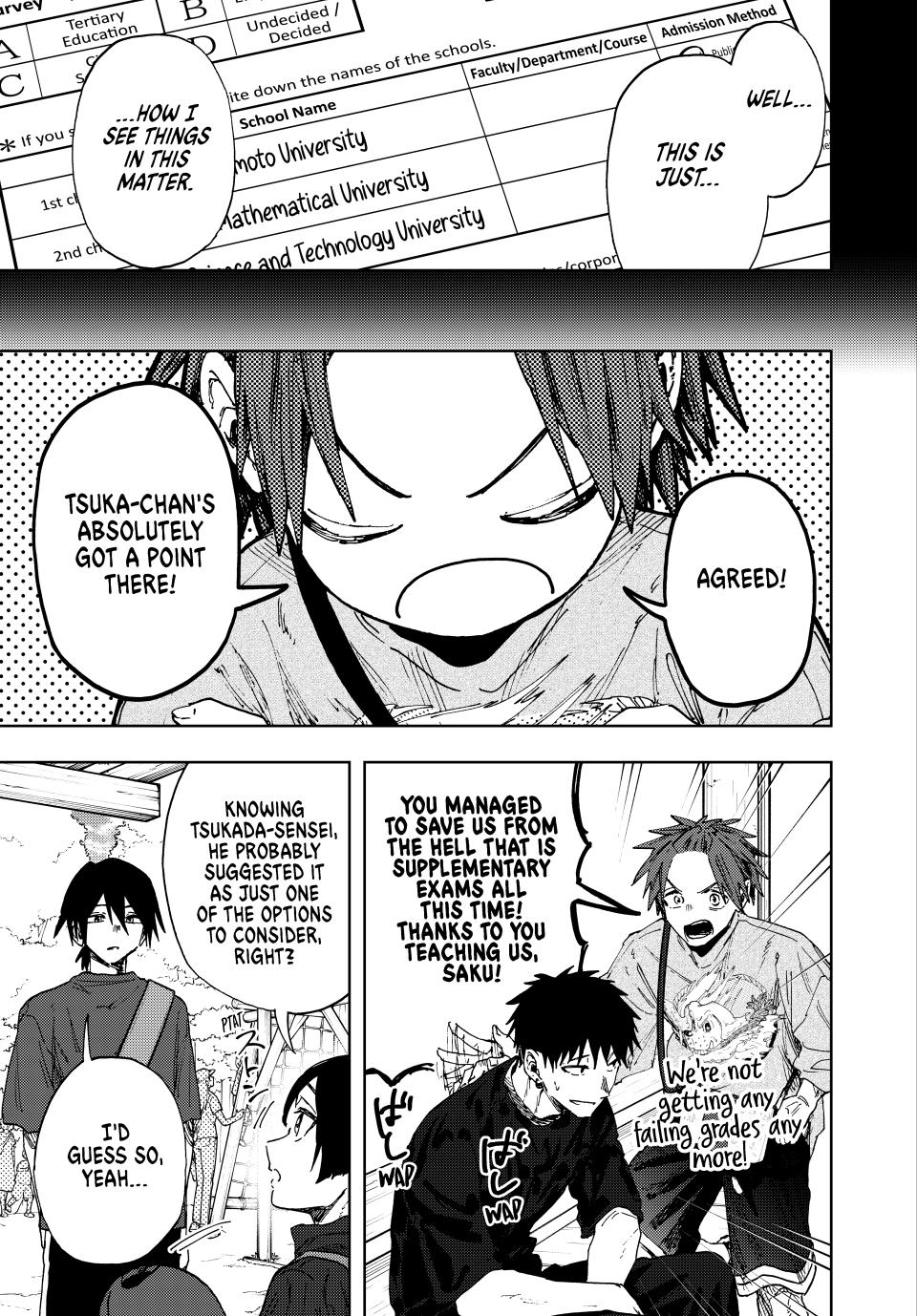 Kaoru Hana wa Rin to Saku Chapter 147 page 11 - Chapter 147: Natsusawa’s Path
