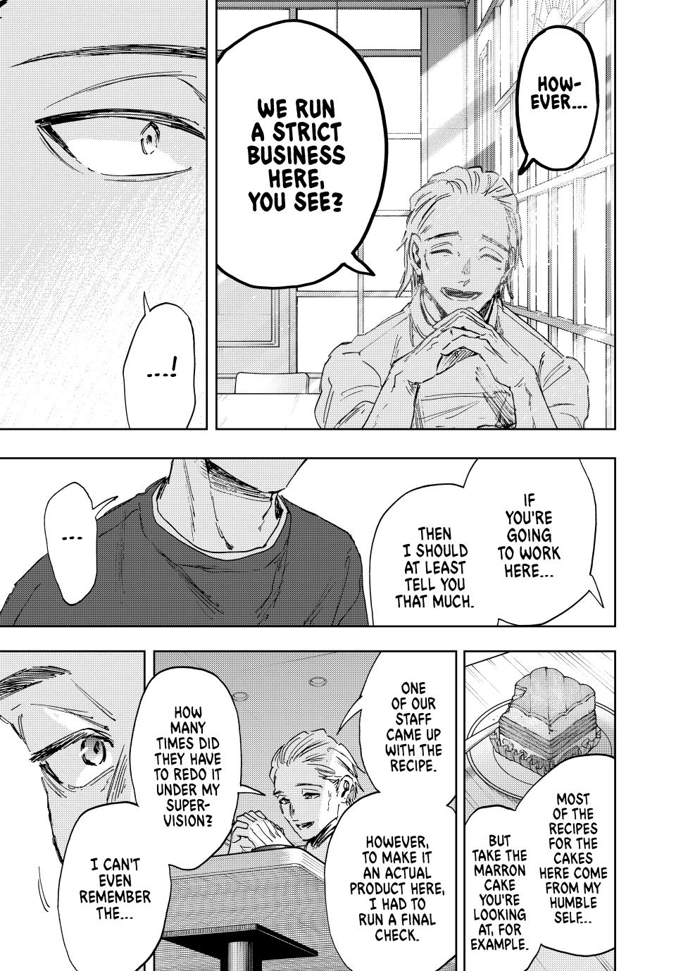 Kaoru Hana wa Rin to Saku Chapter 149 page 11 - Chapter 149: Job Interview