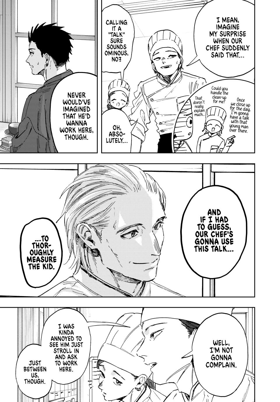Kaoru Hana wa Rin to Saku Chapter 149 page 9 - Chapter 149: Job Interview