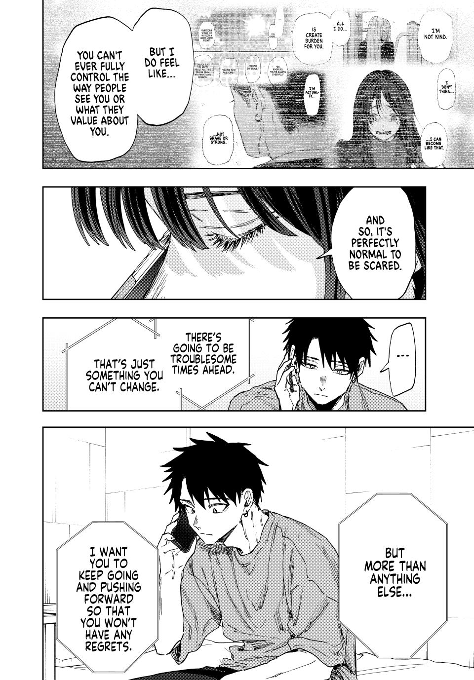 Kaoru Hana wa Rin to Saku Chapter 150 page 12 - Chapter 150: Girlfriend