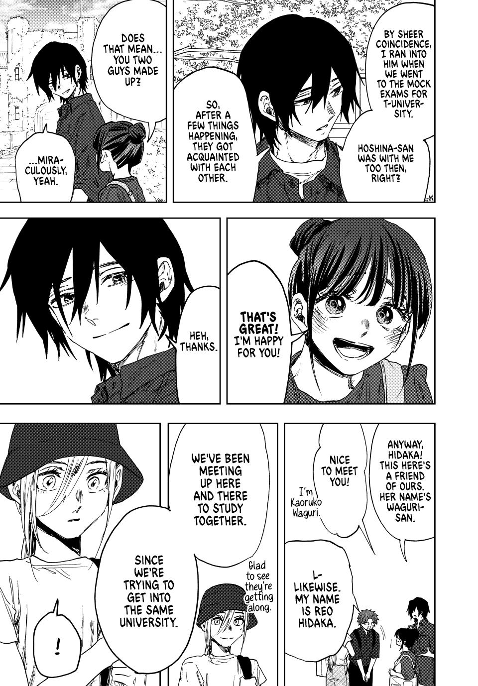 Kaoru Hana wa Rin to Saku Chapter 151 page 11 - Chapter 151: To the National Mock Exams