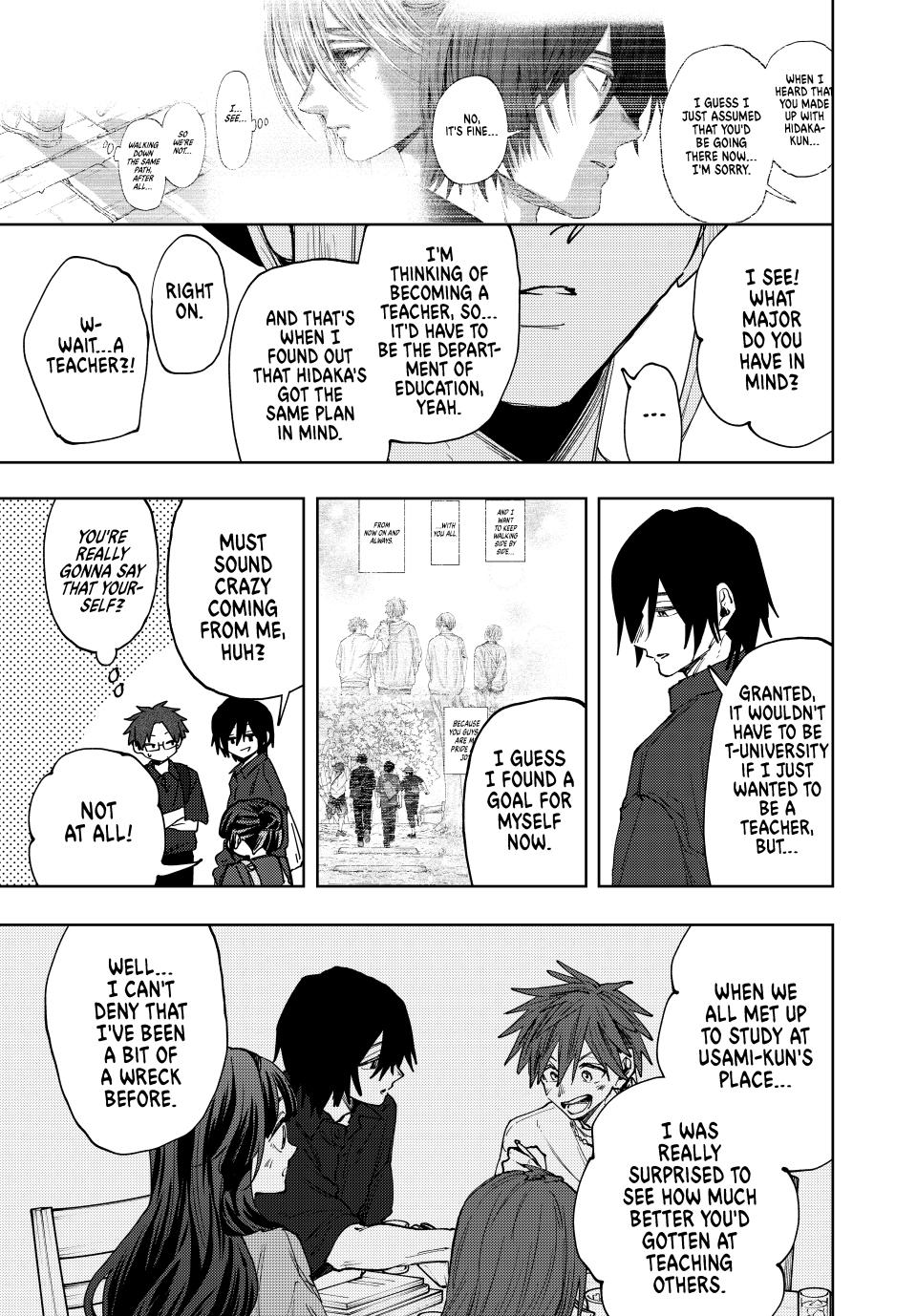 Kaoru Hana wa Rin to Saku Chapter 151 page 13 - Chapter 151: To the National Mock Exams