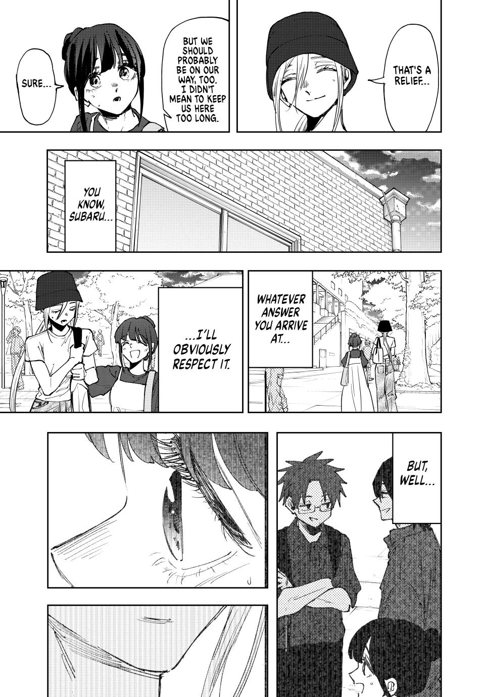 Kaoru Hana wa Rin to Saku Chapter 151 page 19 - Chapter 151: To the National Mock Exams