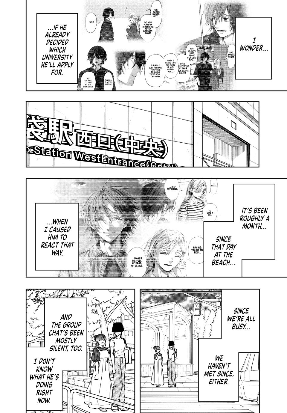Kaoru Hana wa Rin to Saku Chapter 151 page 6 - Chapter 151: To the National Mock Exams