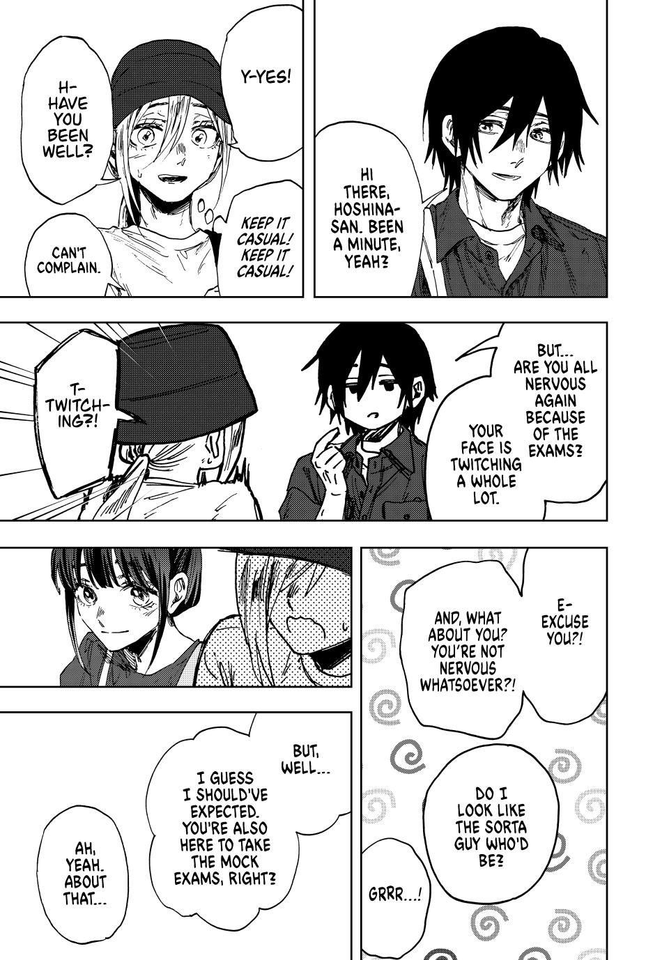 Kaoru Hana wa Rin to Saku Chapter 151 page 9 - Chapter 151: To the National Mock Exams