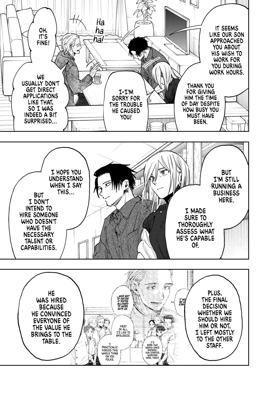 Kaoru Hana wa Rin to Saku Chapter 153 page 11 - Chapter 153: The Wall to Break Through