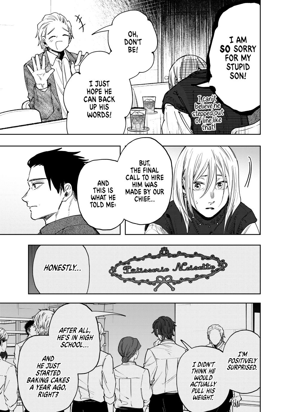 Kaoru Hana wa Rin to Saku Chapter 153 page 15 - Chapter 153: The Wall to Break Through