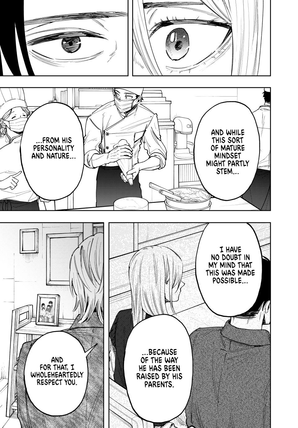 Kaoru Hana wa Rin to Saku Chapter 153 page 17 - Chapter 153: The Wall to Break Through