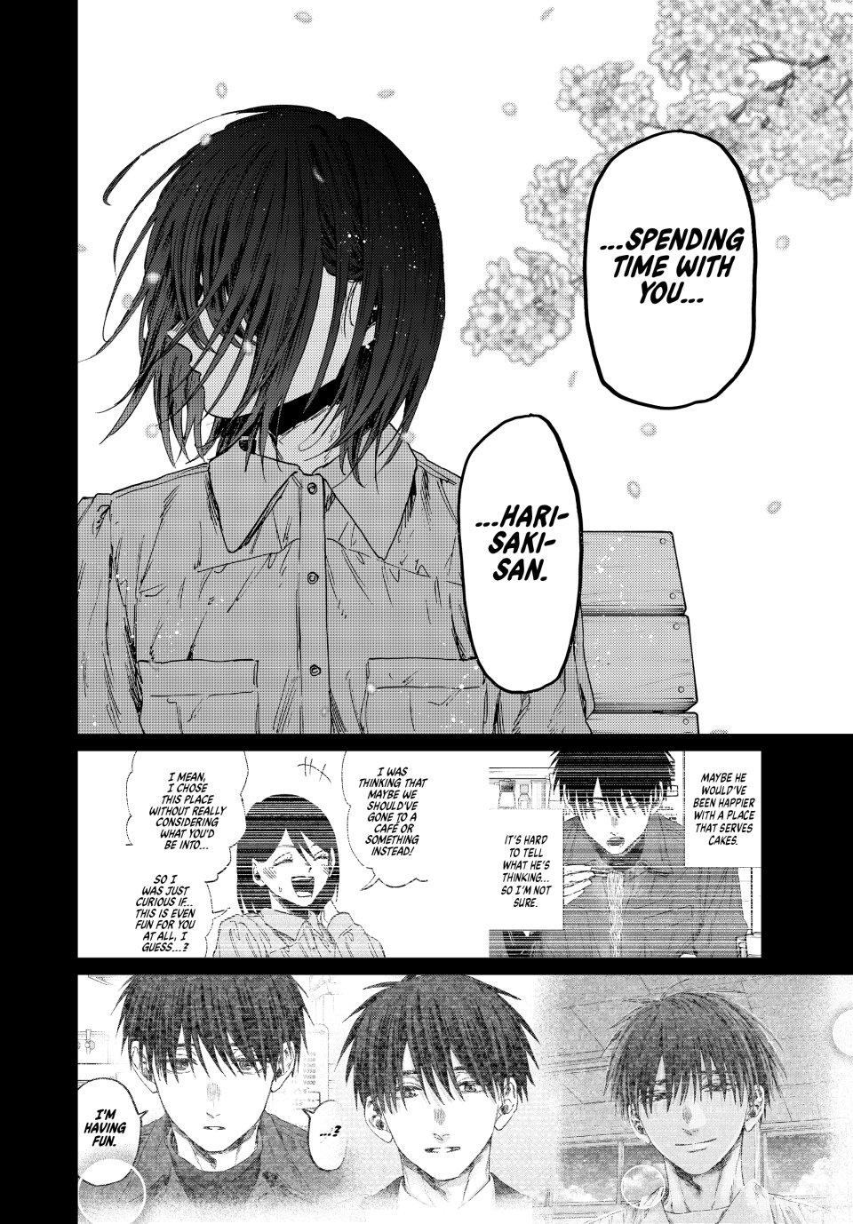 Kaoru Hana wa Rin to Saku Chapter 156 page 18 - Chapter 156: A Gentle Taste and a Sweet Scent