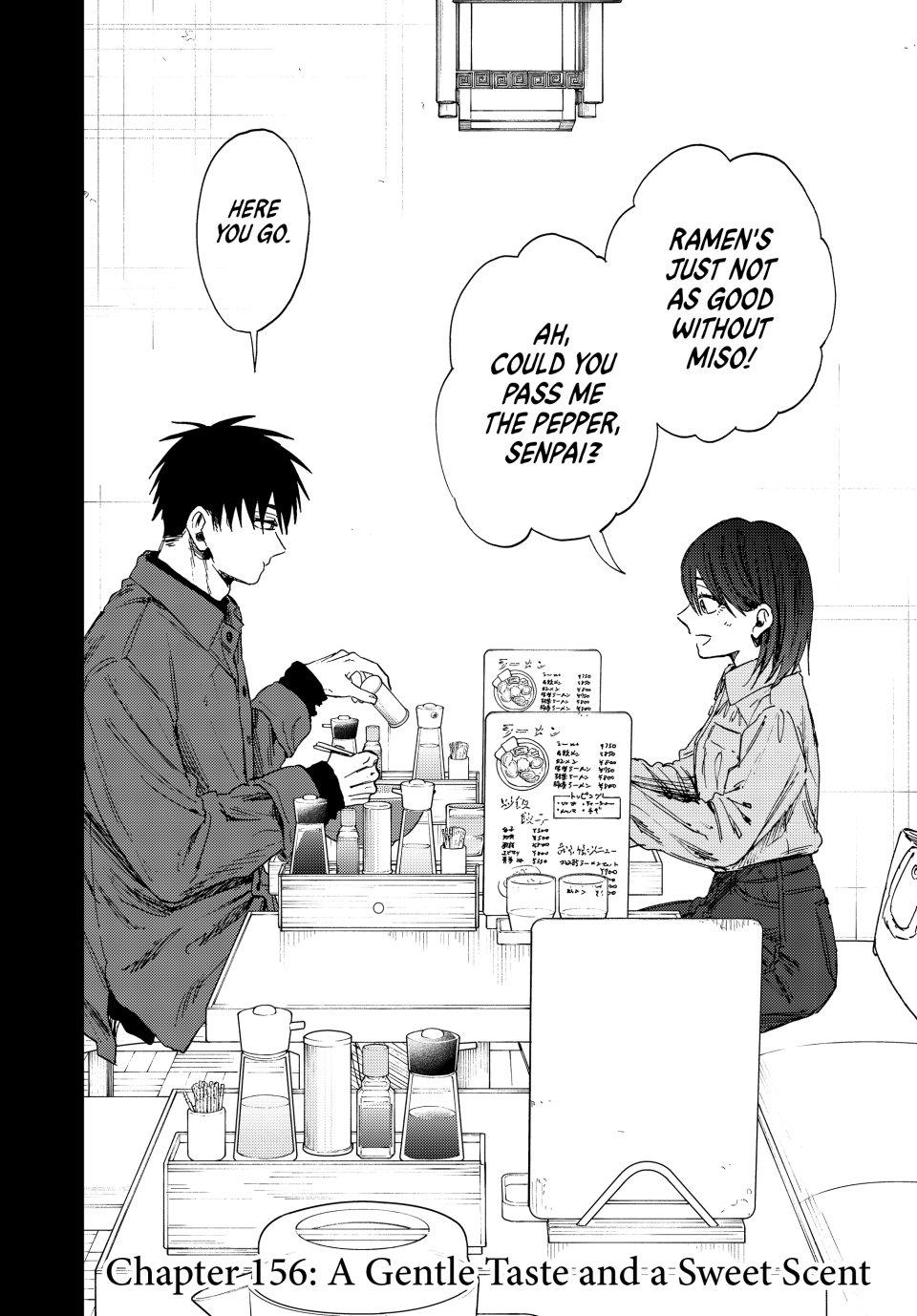 Kaoru Hana wa Rin to Saku Chapter 156 page 2 - Chapter 156: A Gentle Taste and a Sweet Scent