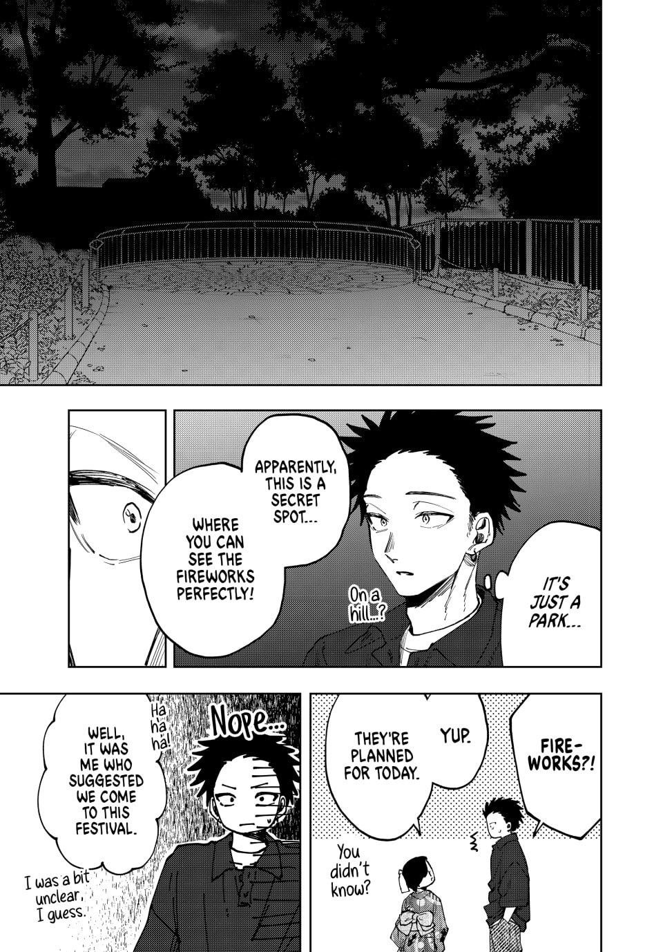Kaoru Hana wa Rin to Saku Chapter 158 page 3 - Chapter 158: Spark