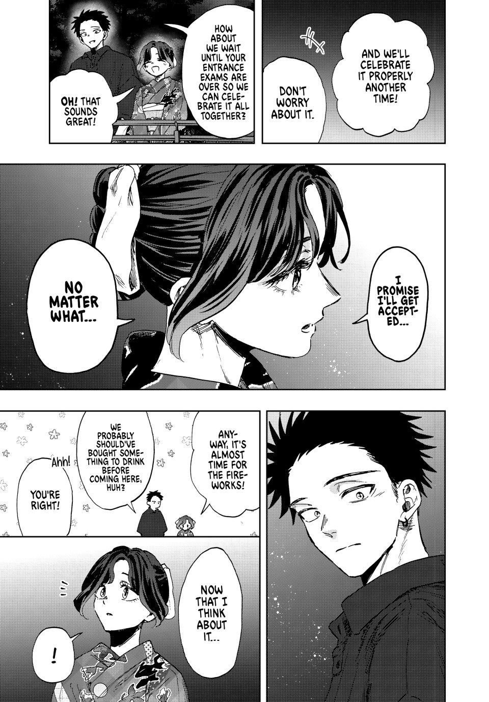 Kaoru Hana wa Rin to Saku Chapter 158 page 5 - Chapter 158: Spark
