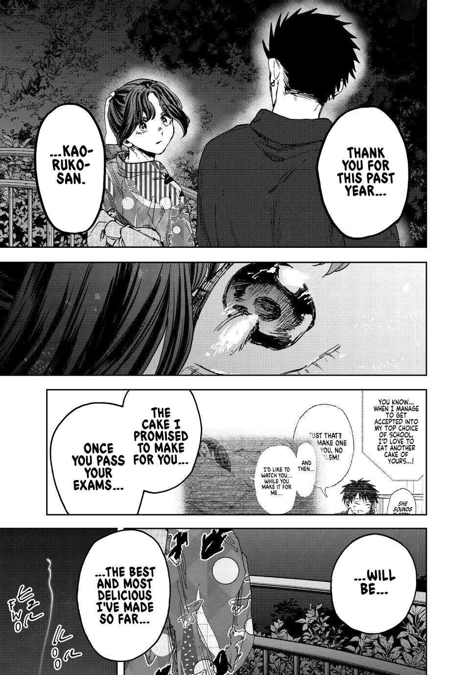 Kaoru Hana wa Rin to Saku Chapter 158 page 9 - Chapter 158: Spark