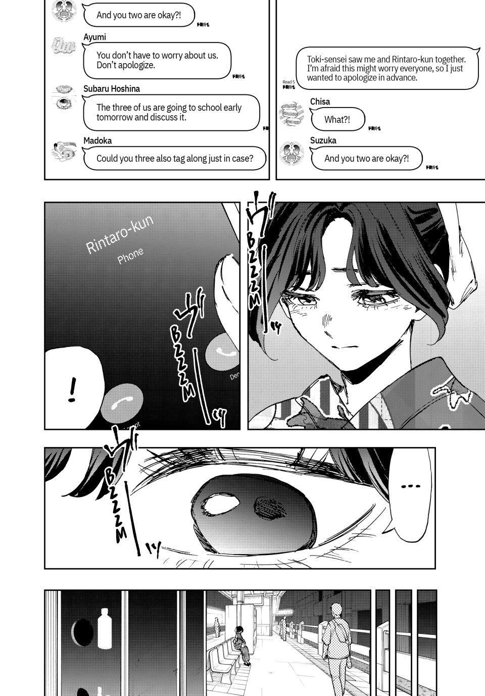 Kaoru Hana wa Rin to Saku Chapter 160 page 10 - Chapter 160: Help