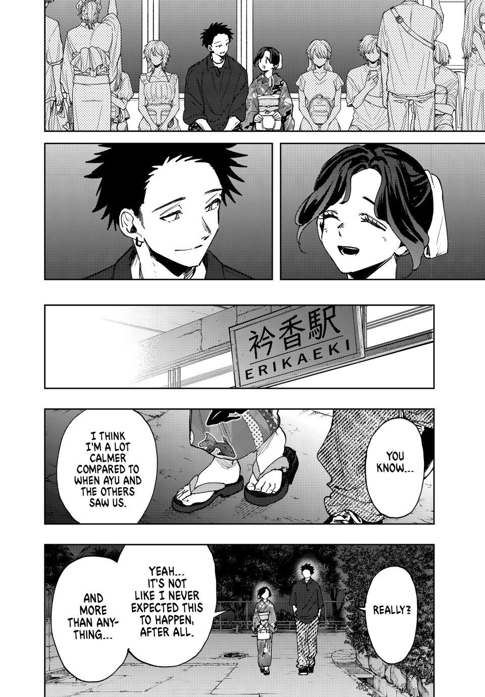 Kaoru Hana wa Rin to Saku Chapter 160 page 12 - Chapter 160: Help