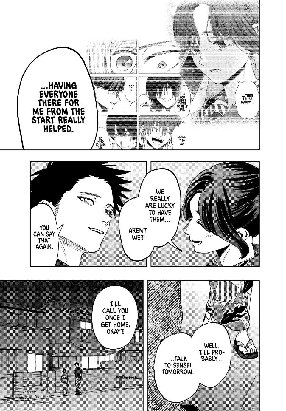 Kaoru Hana wa Rin to Saku Chapter 160 page 13 - Chapter 160: Help