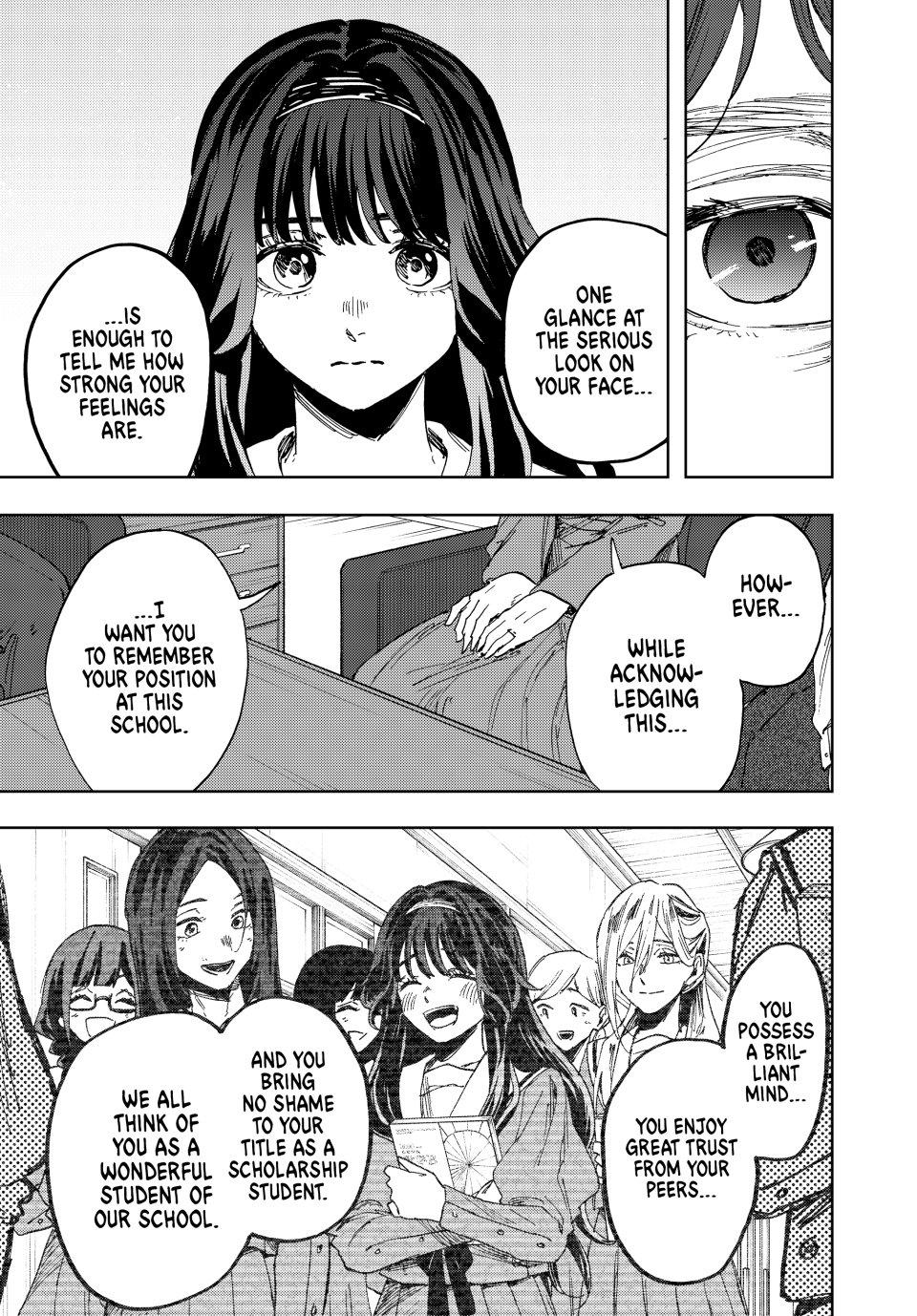 Kaoru Hana wa Rin to Saku Chapter 161 page 11 - Chapter 161: Resolution