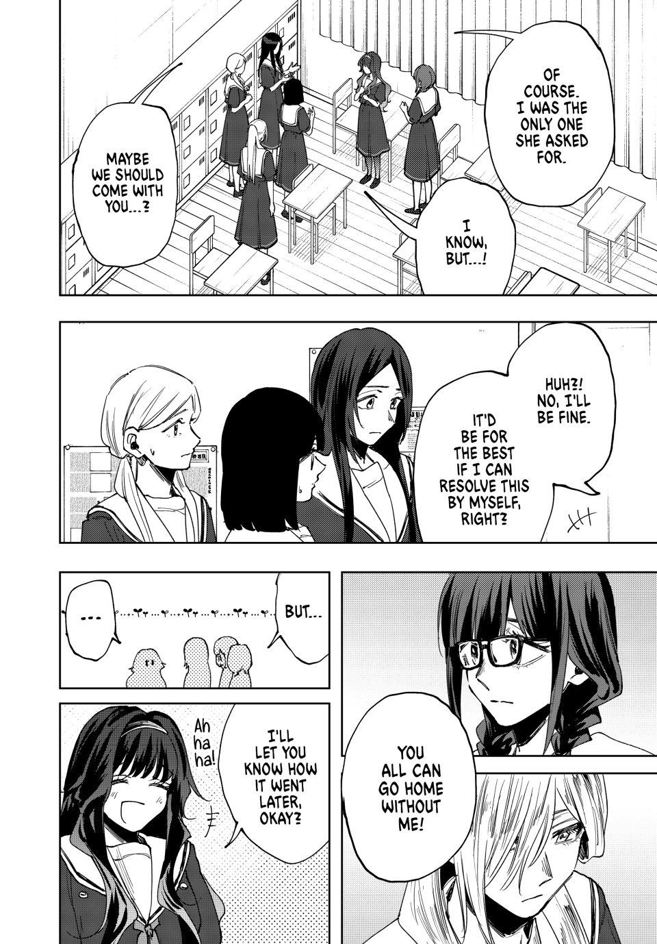 Kaoru Hana wa Rin to Saku Chapter 161 page 4 - Chapter 161: Resolution